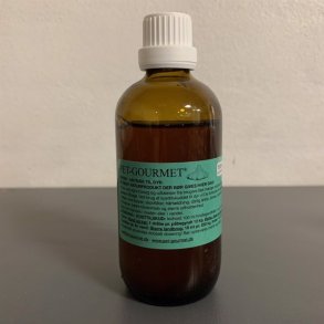 Pet-Gourmet flydende hvidlg 100 ml.